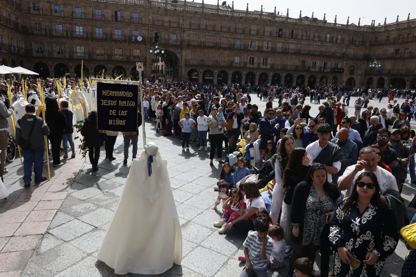 Las mejores imágenes de la procesión de La Borriquilla en Salamanca