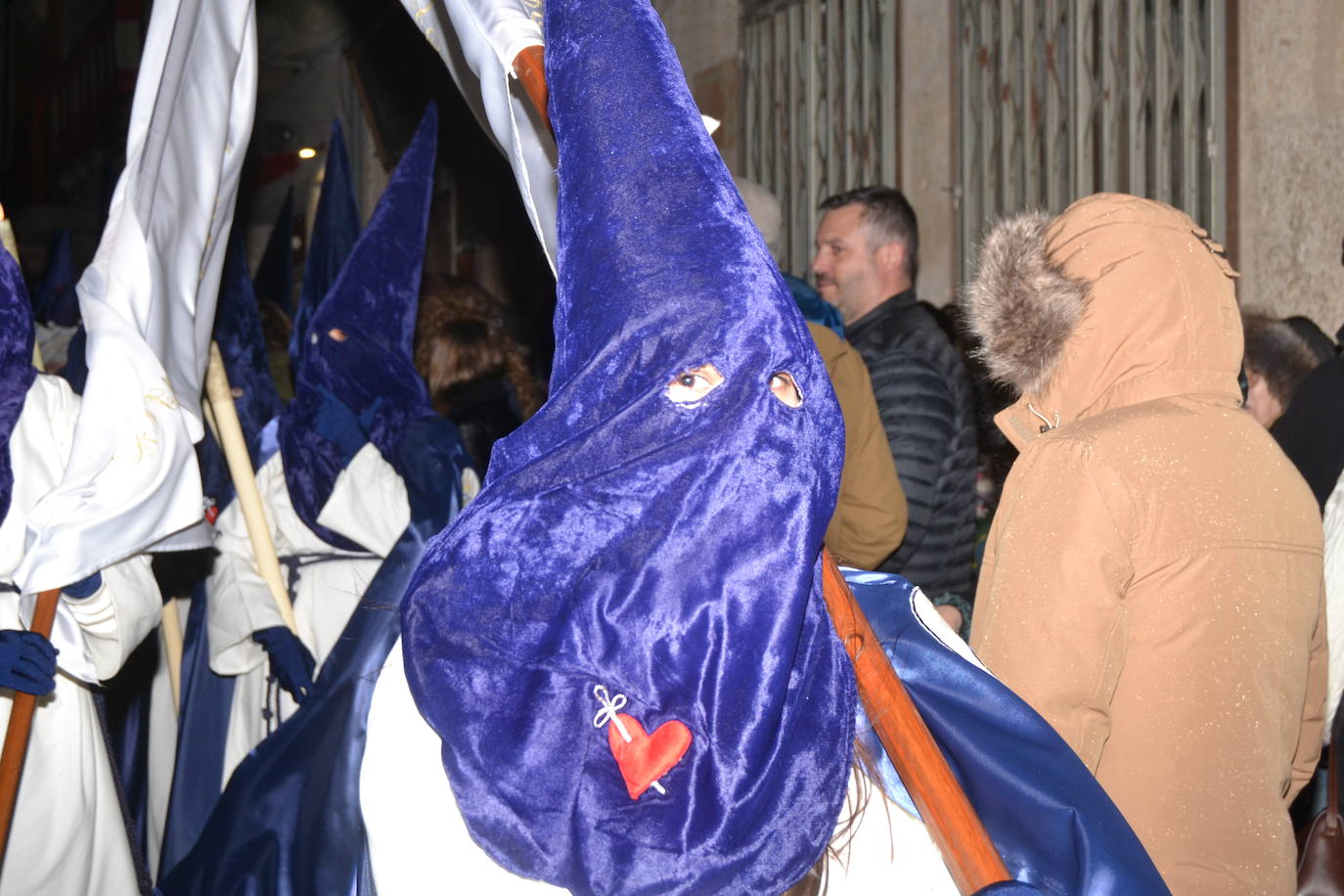 El mal tiempo acorta la procesión de Nuestra Señora de las Angustias en Ciudad Rodrigo