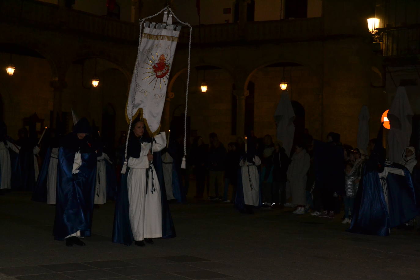 El mal tiempo acorta la procesión de Nuestra Señora de las Angustias en Ciudad Rodrigo