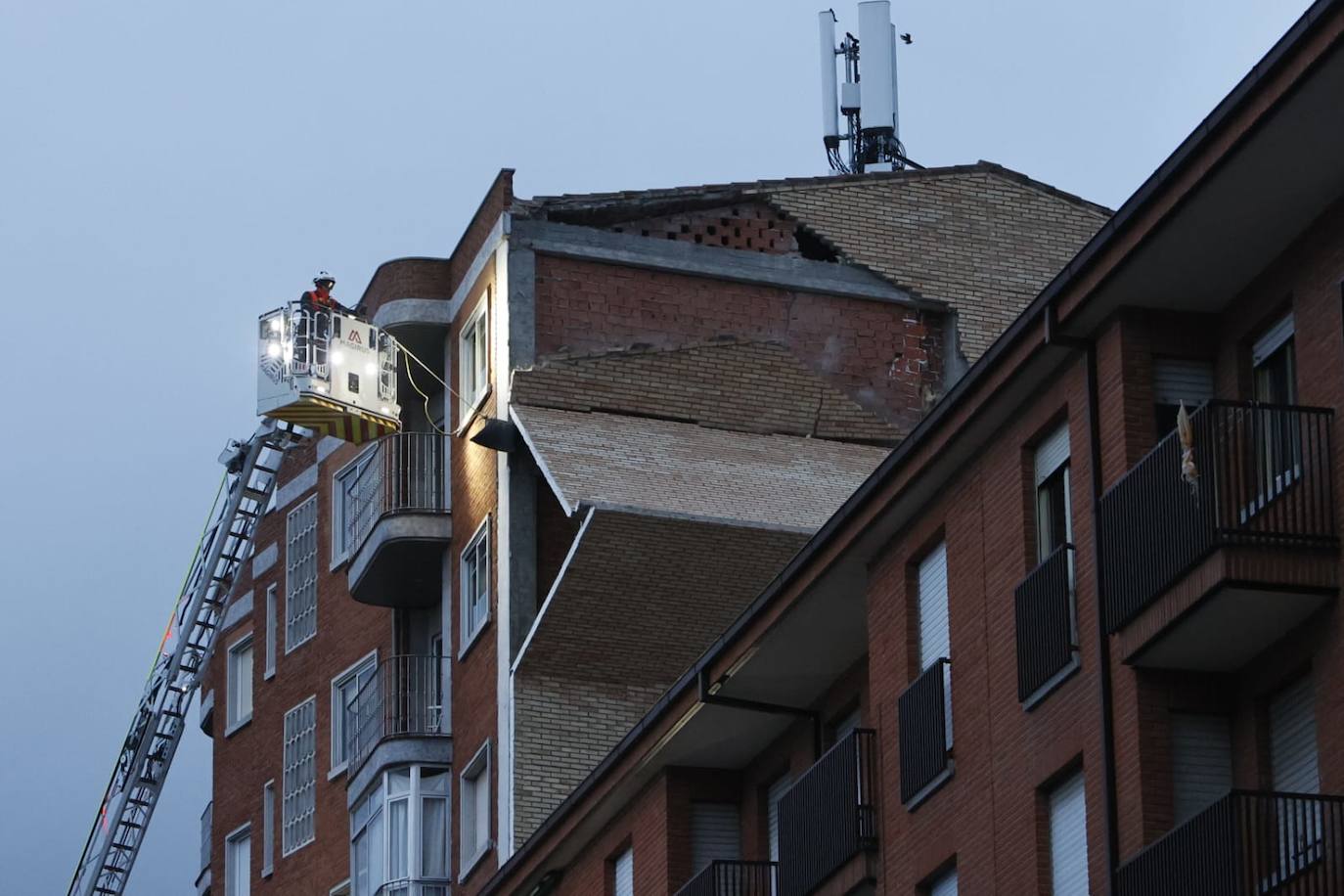 Así ha sido el desalojo del edificio de Príncipe de Vergara