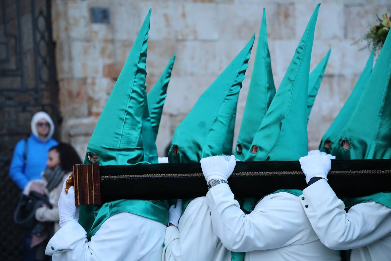 Procesión de la Cofradía de la Oración en el Huerto de los Olivos