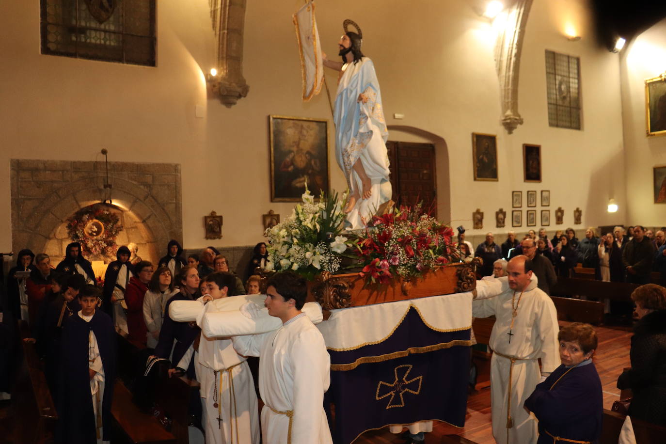 Béjar se queda sin Encuentro, pero sus parroquias celebran la Pascua de Resurrección