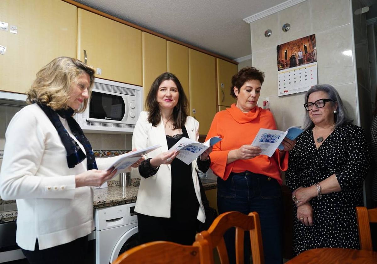 Acto de inauguración de la vivienda para el colectivo con TEA.