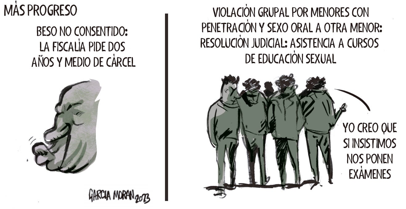La viñeta de Morán
