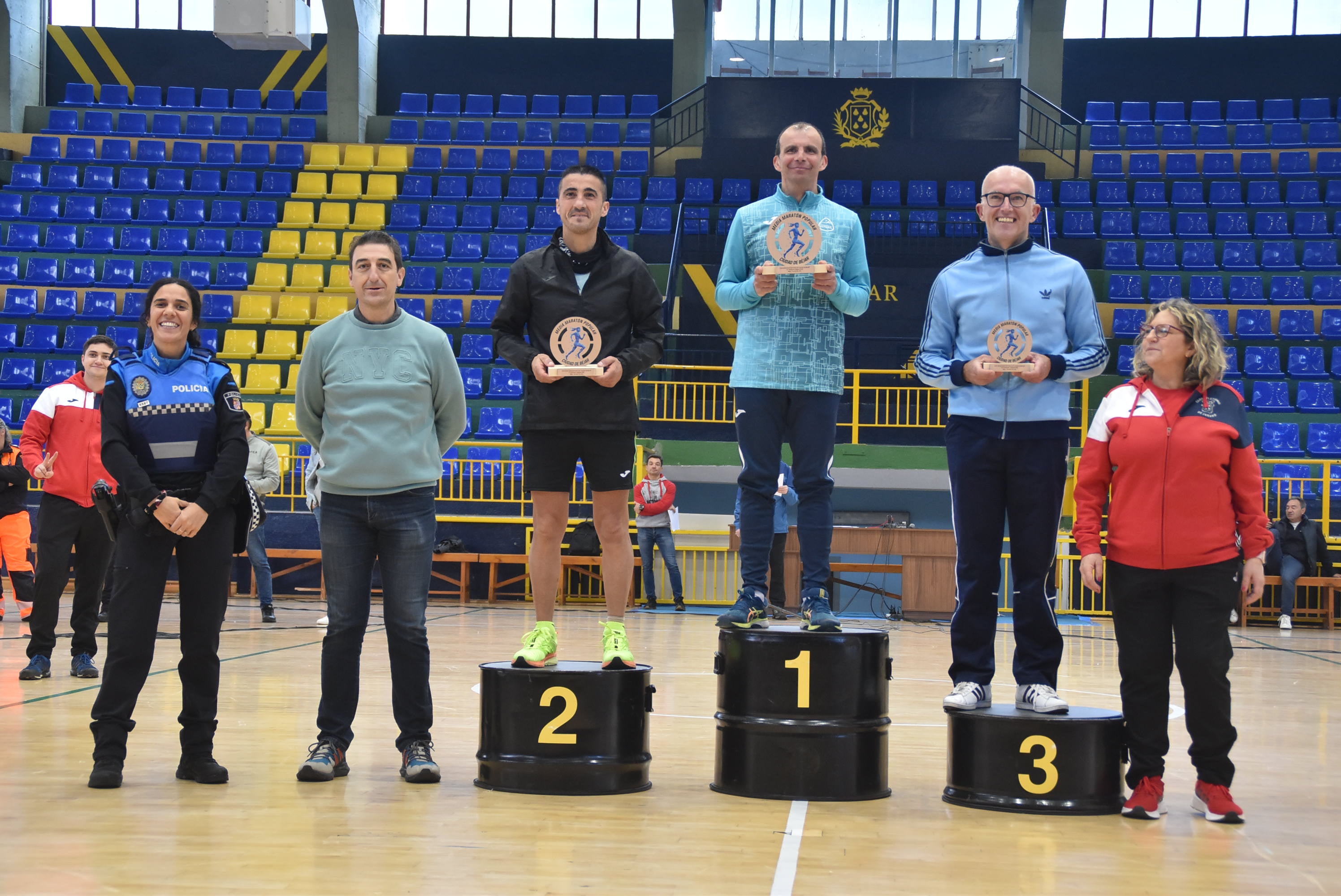 Dani Sanz y Ester Rodríguez ganan la Medio Maratón de Béjar