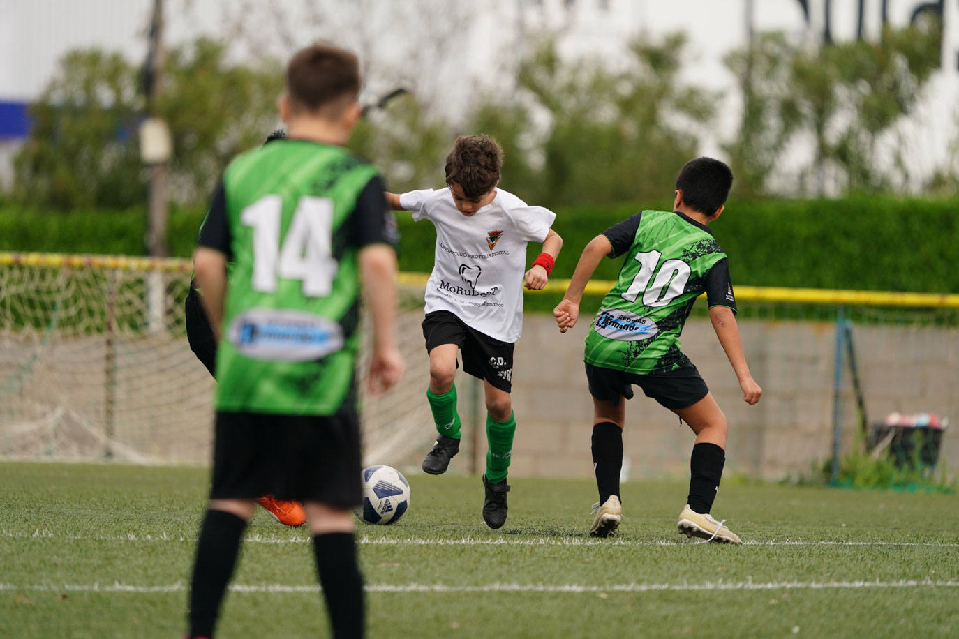 Las mejores imágenes de la jornada 21 del fútbol base en Salamanca