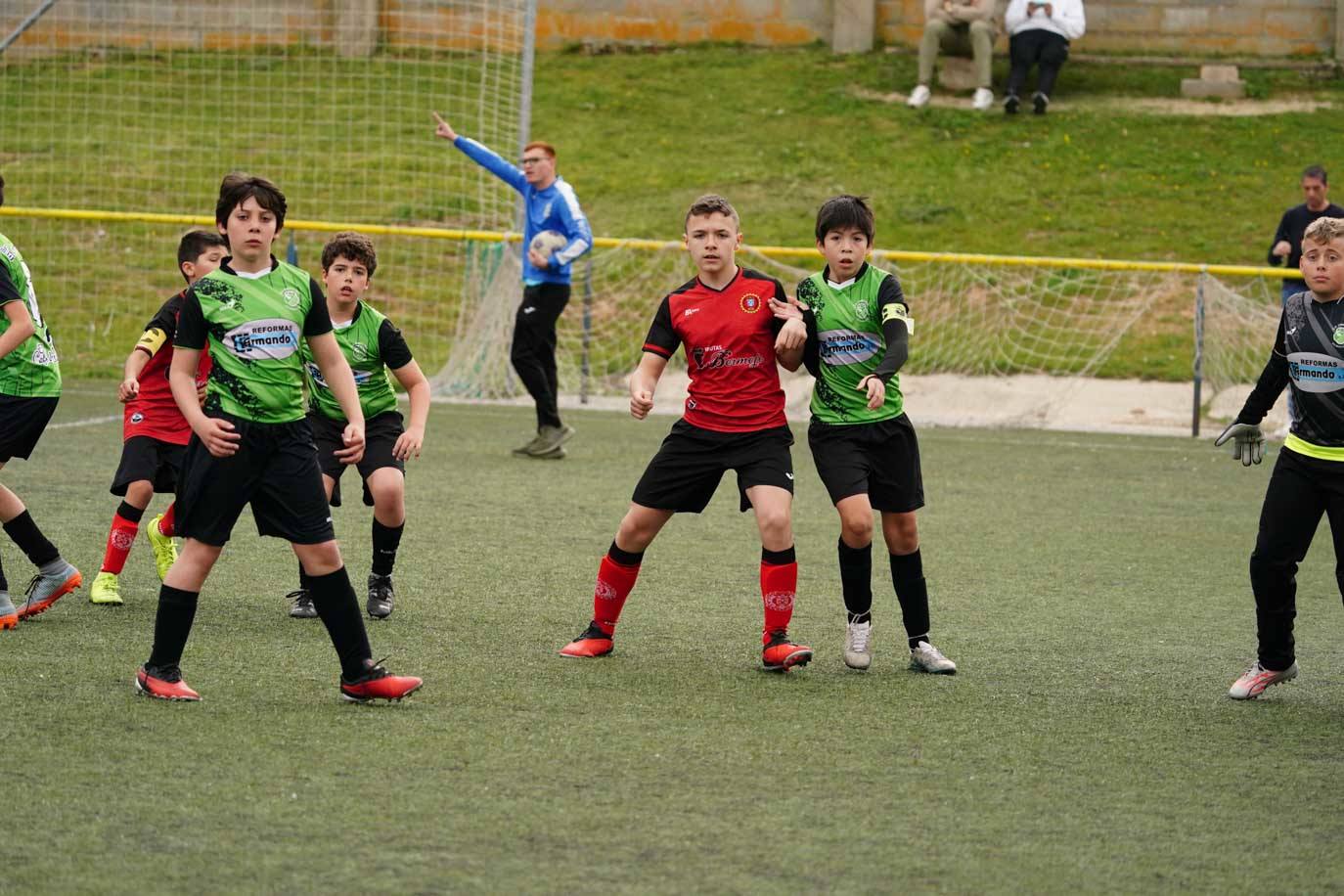 Las mejores imágenes de la jornada 21 del fútbol base en Salamanca