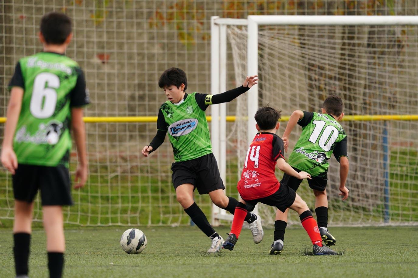 Las mejores imágenes de la jornada 21 del fútbol base en Salamanca