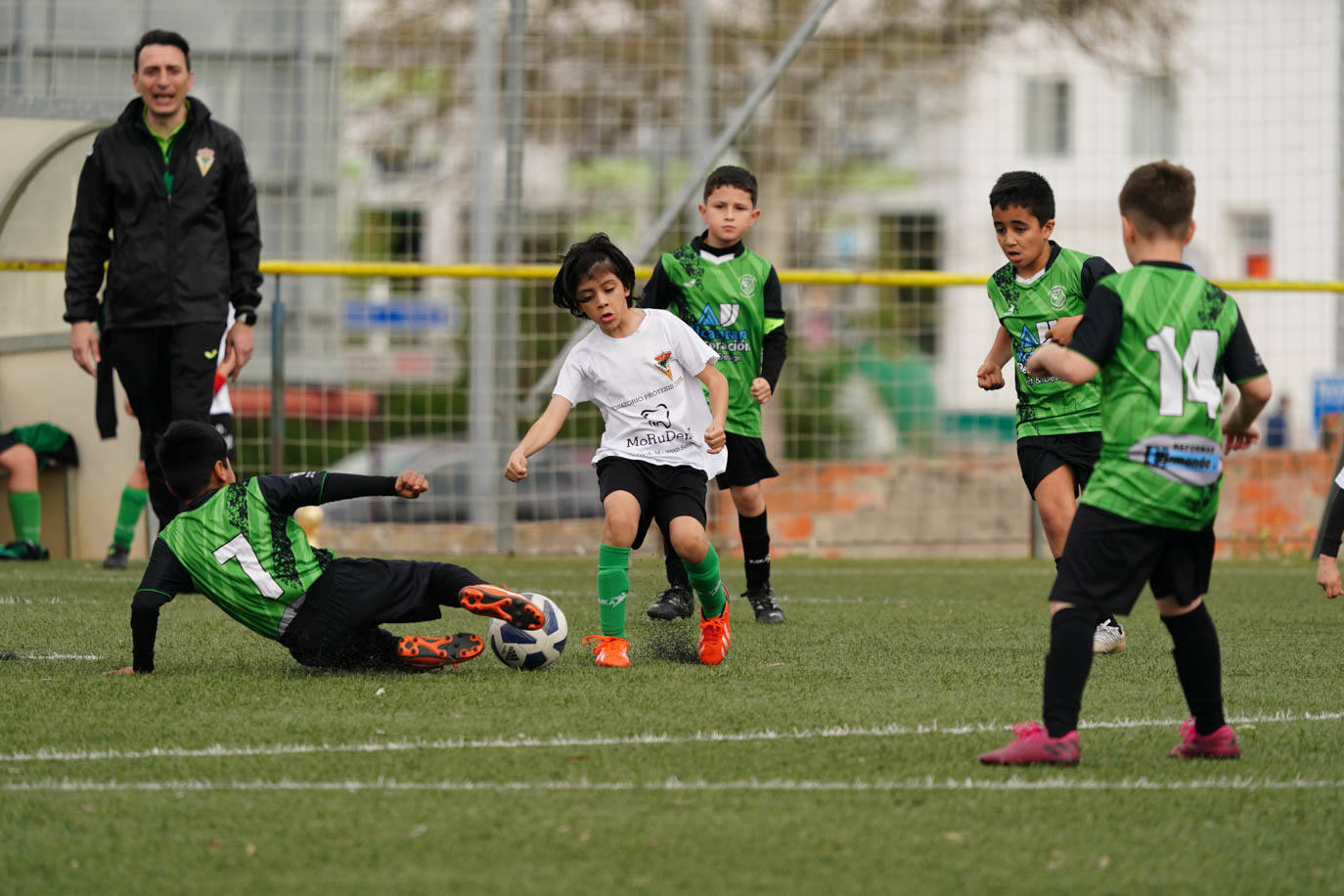 Las mejores imágenes de la jornada 21 del fútbol base en Salamanca