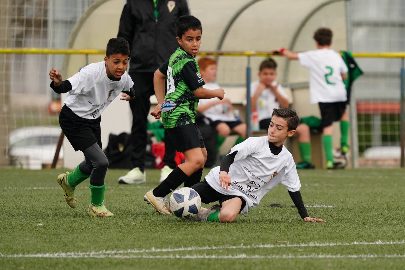 Las mejores imágenes de la jornada 21 del fútbol base en Salamanca