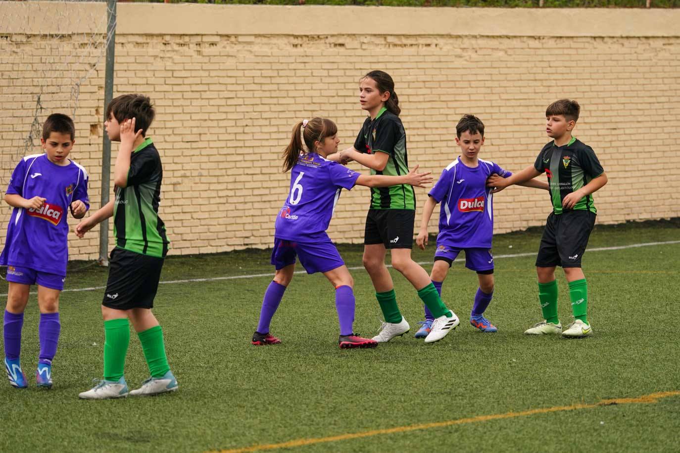 Las mejores imágenes de la jornada 21 del fútbol base en Salamanca