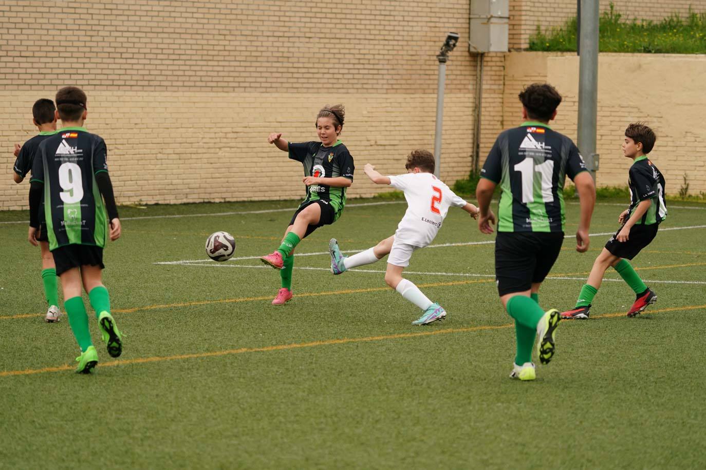 Las mejores imágenes de la jornada 21 del fútbol base en Salamanca