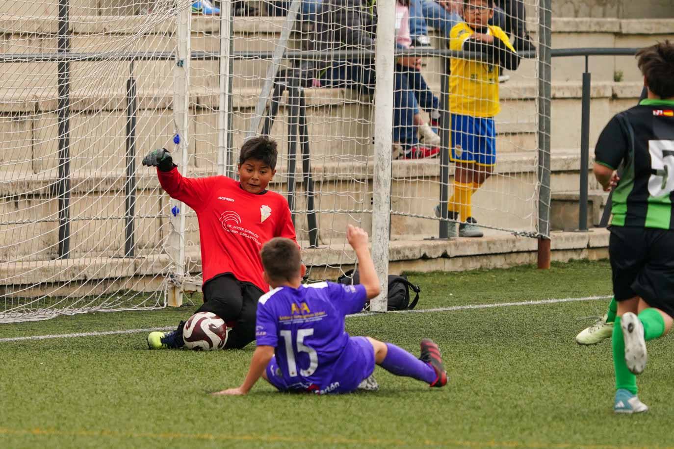 Las mejores imágenes de la jornada 21 del fútbol base en Salamanca