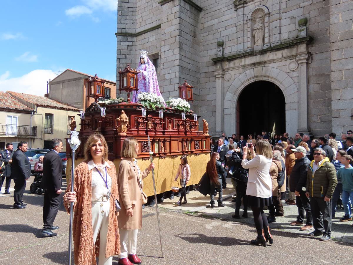 Sol espléndido para la Virgen de la Misericordia en Peñaranda