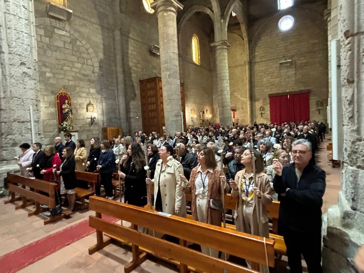 Sol espléndido para la Virgen de la Misericordia en Peñaranda