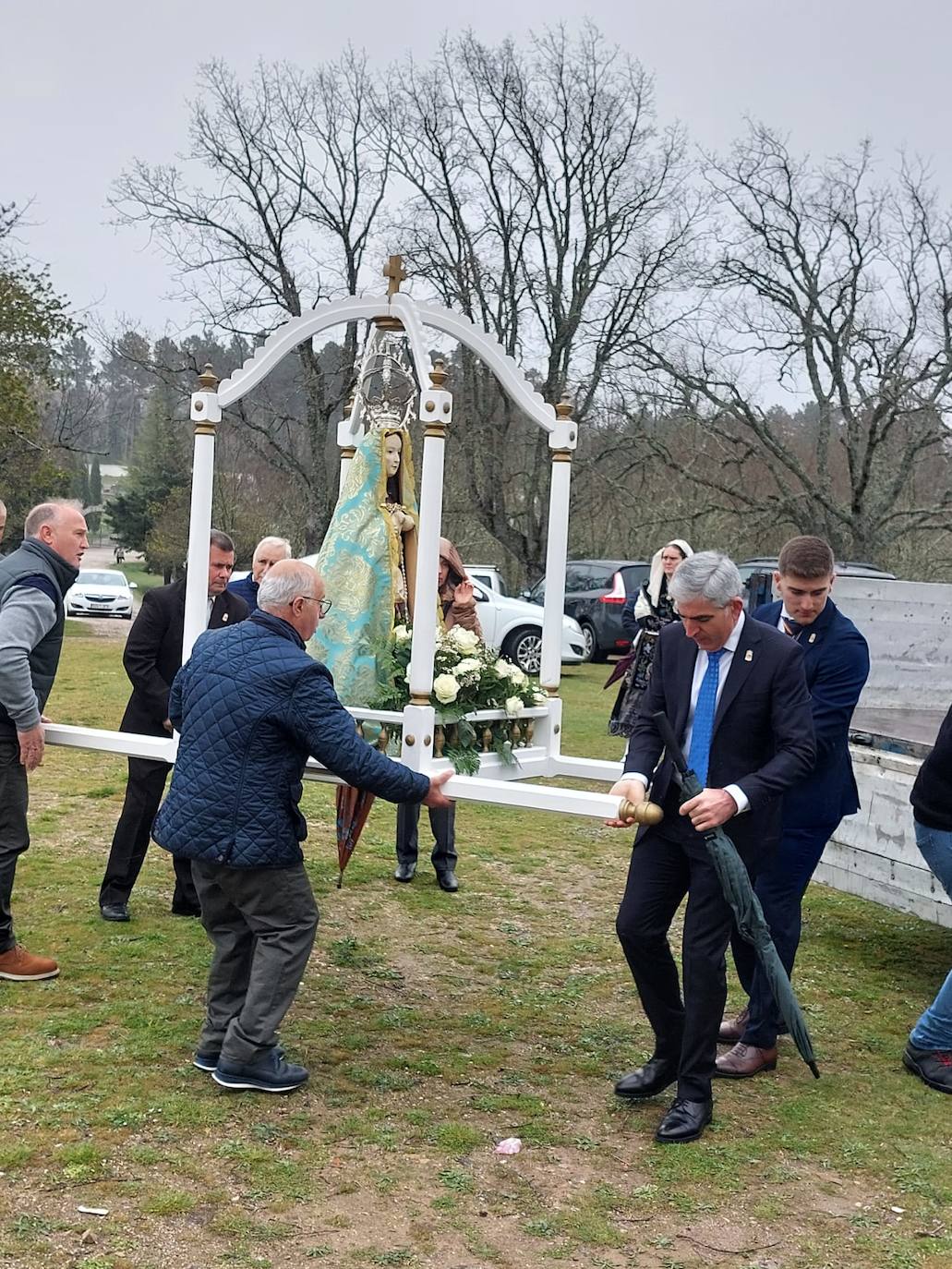 Linares de Riofrío cumple con la tradición y honra a la Virgen del Buen Suceso