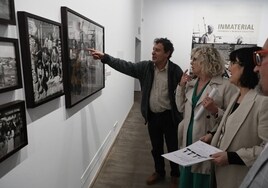 Inauguración de la muestra este jueves.