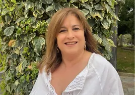 Ana Jaén, vecina de Carbajosa y voluntaria de ASCOL.