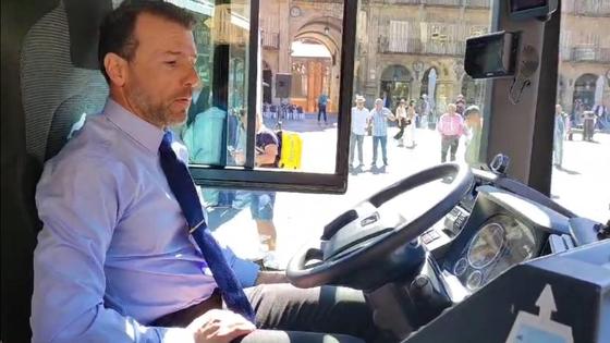 Vídeo explicativo de cómo son los nuevos buses eléctricos de Salamanca