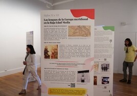 Inauguración de la exposición 'La traducción, lengua de Europa'.
