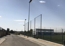 Vista del campo de El Salinar, donde sucedieron los hechos.