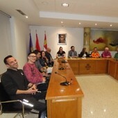 Reunión con las personas dispuestas a ser voluntarios de protección civil en Peñaranda.