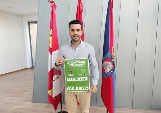 Jesús Manuel Hernández, concejal de Digitalización e Innovación del Ayuntamiento de Guijuelo.