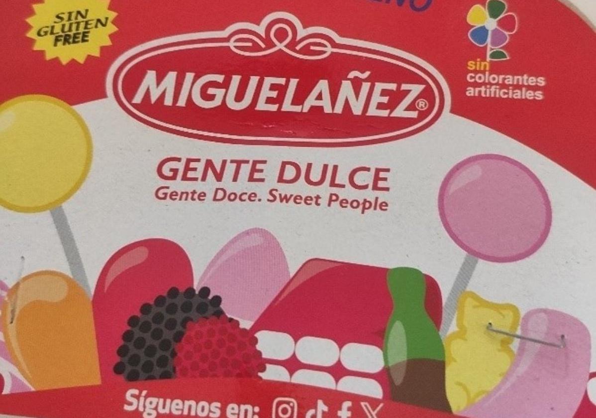 El producto 'Megaliz Relleno' de Miguelañez.