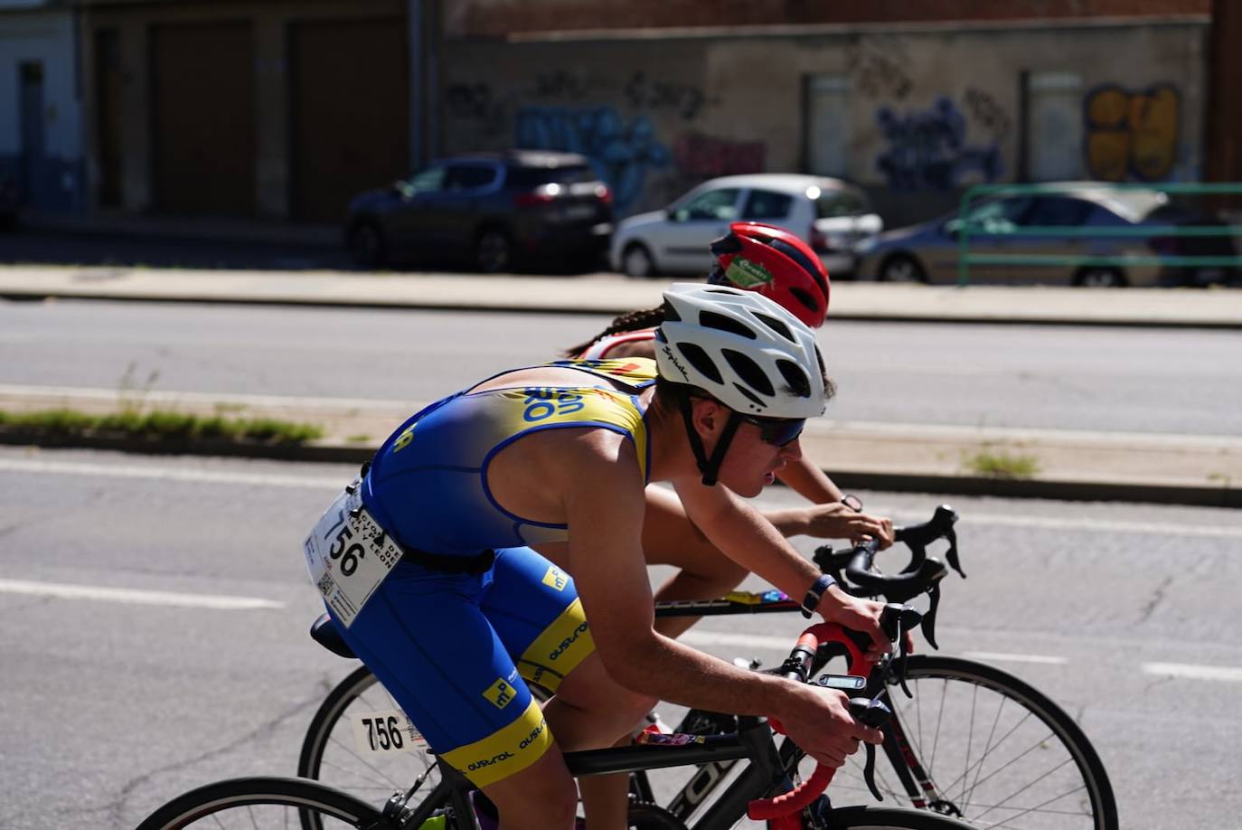 Nicolás Regidor y Marina Muñoz vencen en el Duatlón Sprint Grupo Andrés