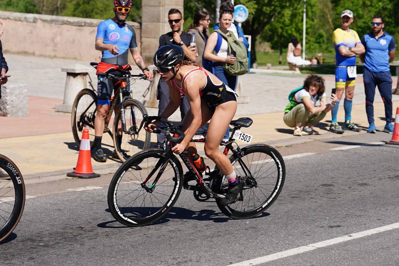 Nicolás Regidor y Marina Muñoz vencen en el Duatlón Sprint Grupo Andrés