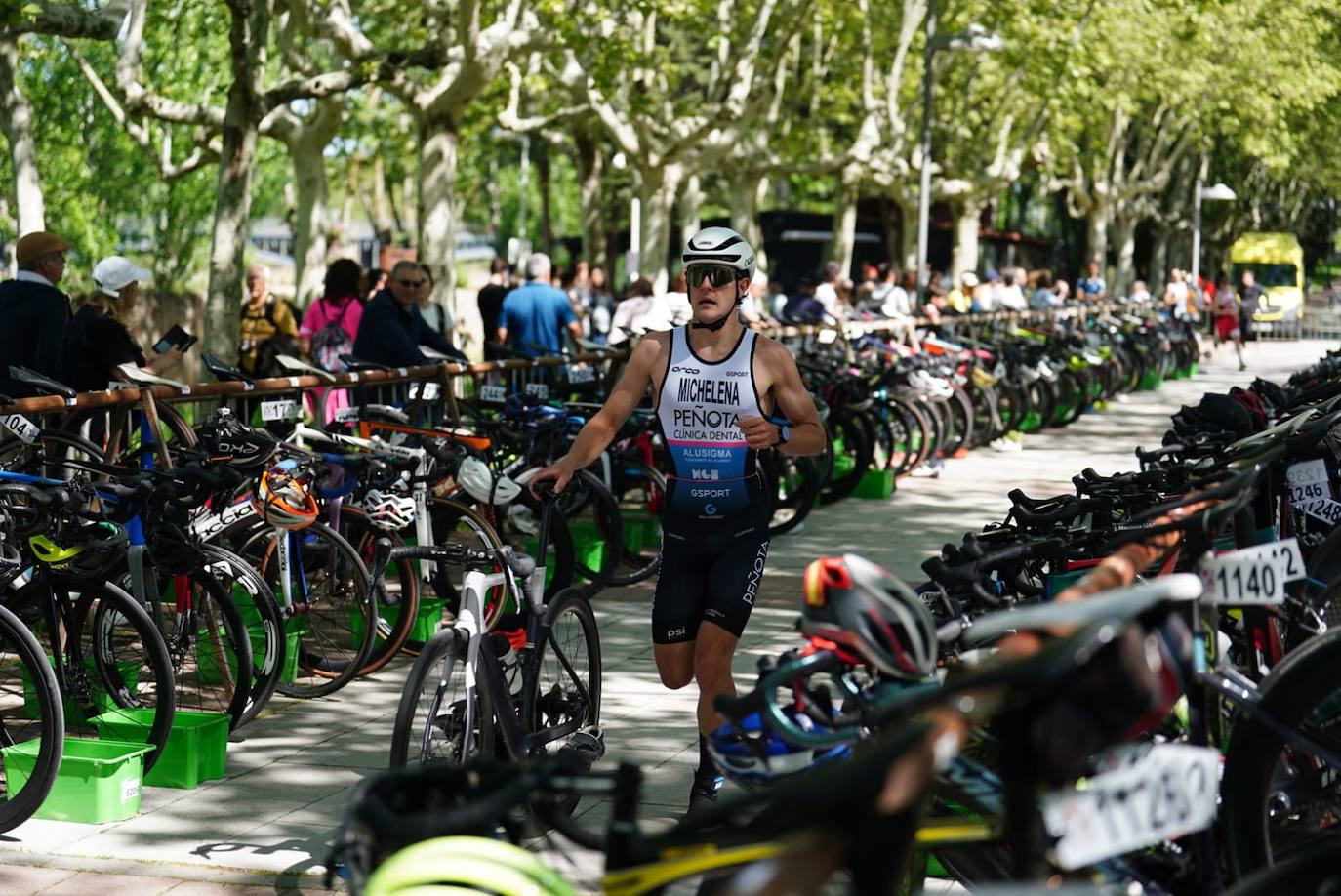 Nicolás Regidor y Marina Muñoz vencen en el Duatlón Sprint Grupo Andrés