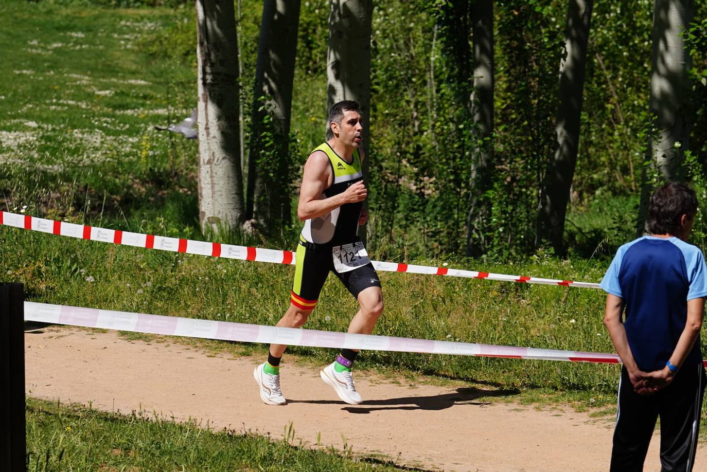 Nicolás Regidor y Marina Muñoz vencen en el Duatlón Sprint Grupo Andrés