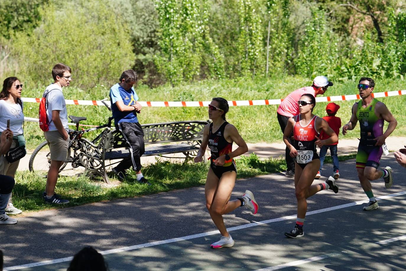 Nicolás Regidor y Marina Muñoz vencen en el Duatlón Sprint Grupo Andrés