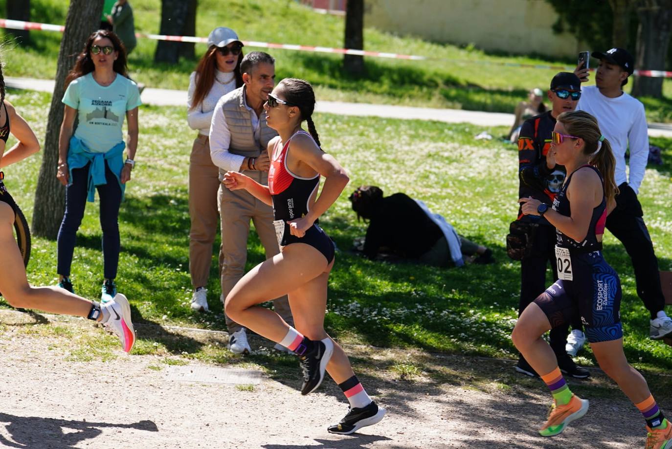 Nicolás Regidor y Marina Muñoz vencen en el Duatlón Sprint Grupo Andrés