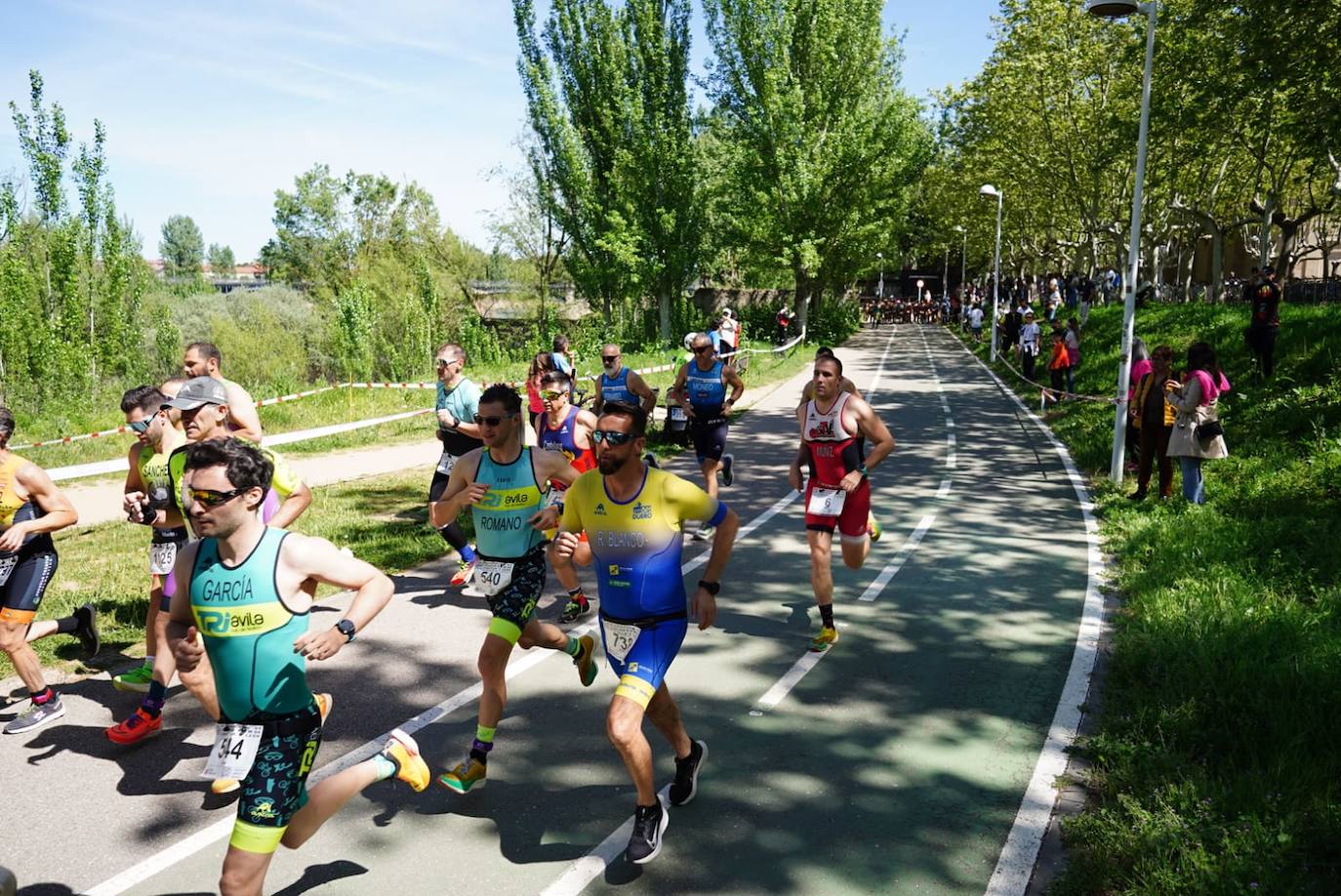 Nicolás Regidor y Marina Muñoz vencen en el Duatlón Sprint Grupo Andrés