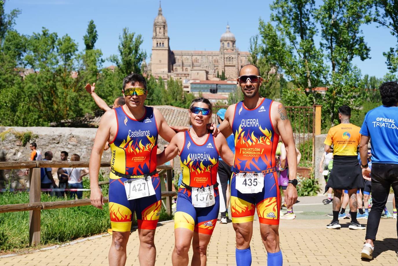 Nicolás Regidor y Marina Muñoz vencen en el Duatlón Sprint Grupo Andrés