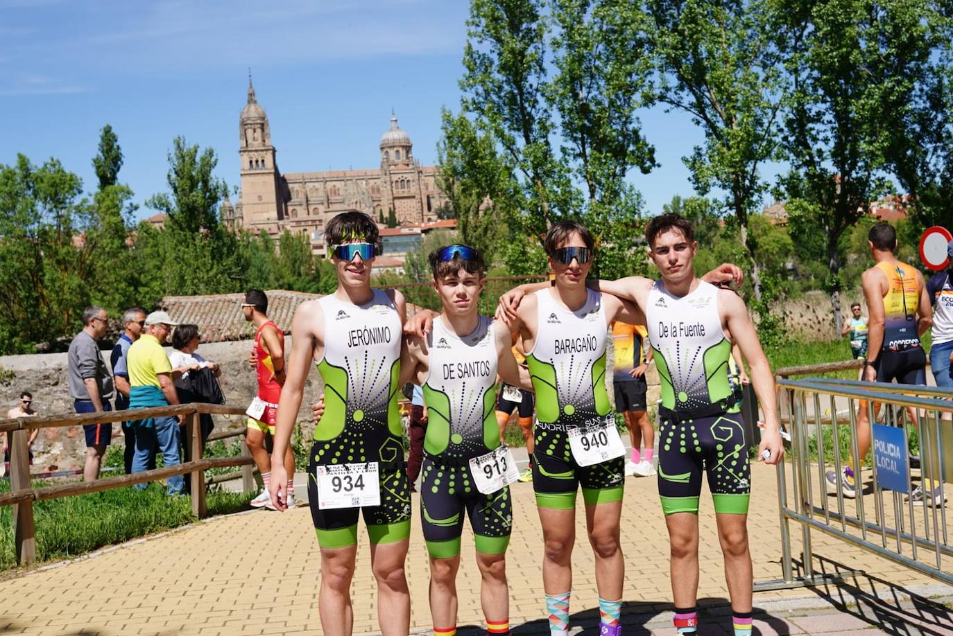 Nicolás Regidor y Marina Muñoz vencen en el Duatlón Sprint Grupo Andrés