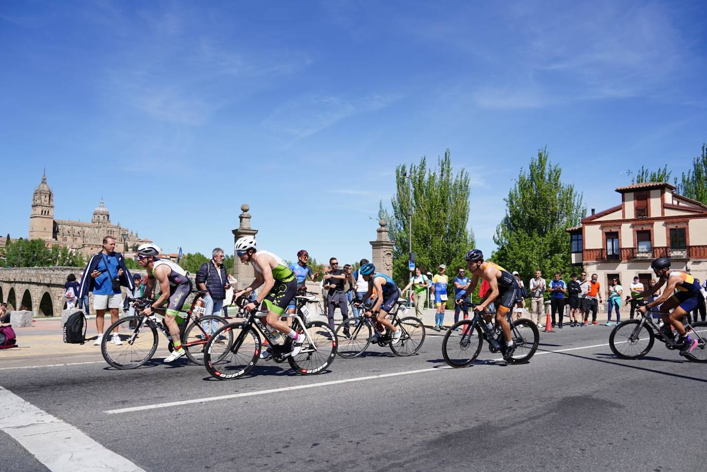 Nicolás Regidor y Marina Muñoz vencen en el Duatlón Sprint Grupo Andrés