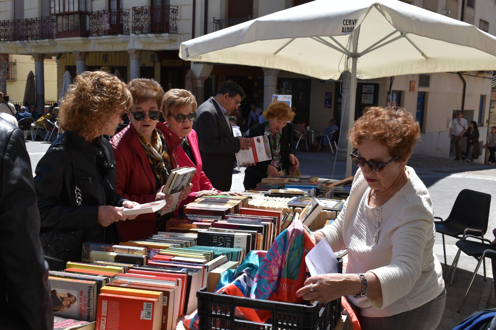 Alba de Tormes disfruta de su Feria del Libro con tintes solidarios