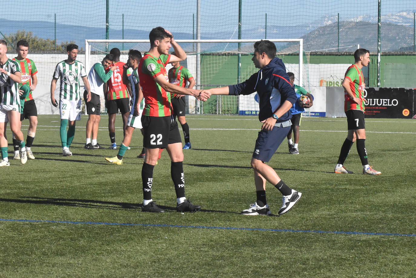 Explosión de alegría del Guijuelo tras clasificarse para el playoff