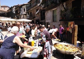 Fiestas de la Virgen de las Nieves en Mogarraz, uno de los pueblos seleccionados.