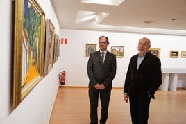 Una imagen de la exposición de la Sala de Exposiciones del Palacio de Garcigrande.