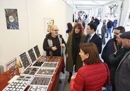 Inauguración de la Feria de Artesanía de Salamanca.