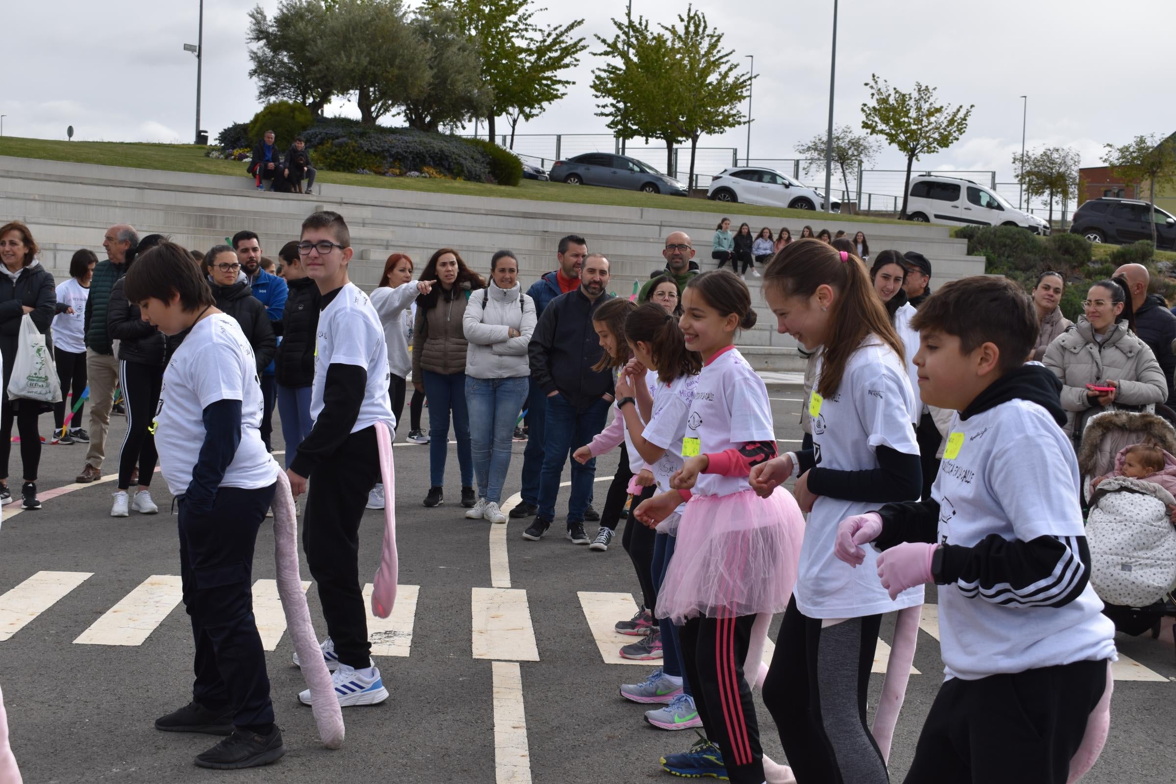 Así han bailado los escolares de Carbajosa al ritmo de Don Omar, Pitbull, Daddy Yankee o &#039;La Pantera Rosa&#039;