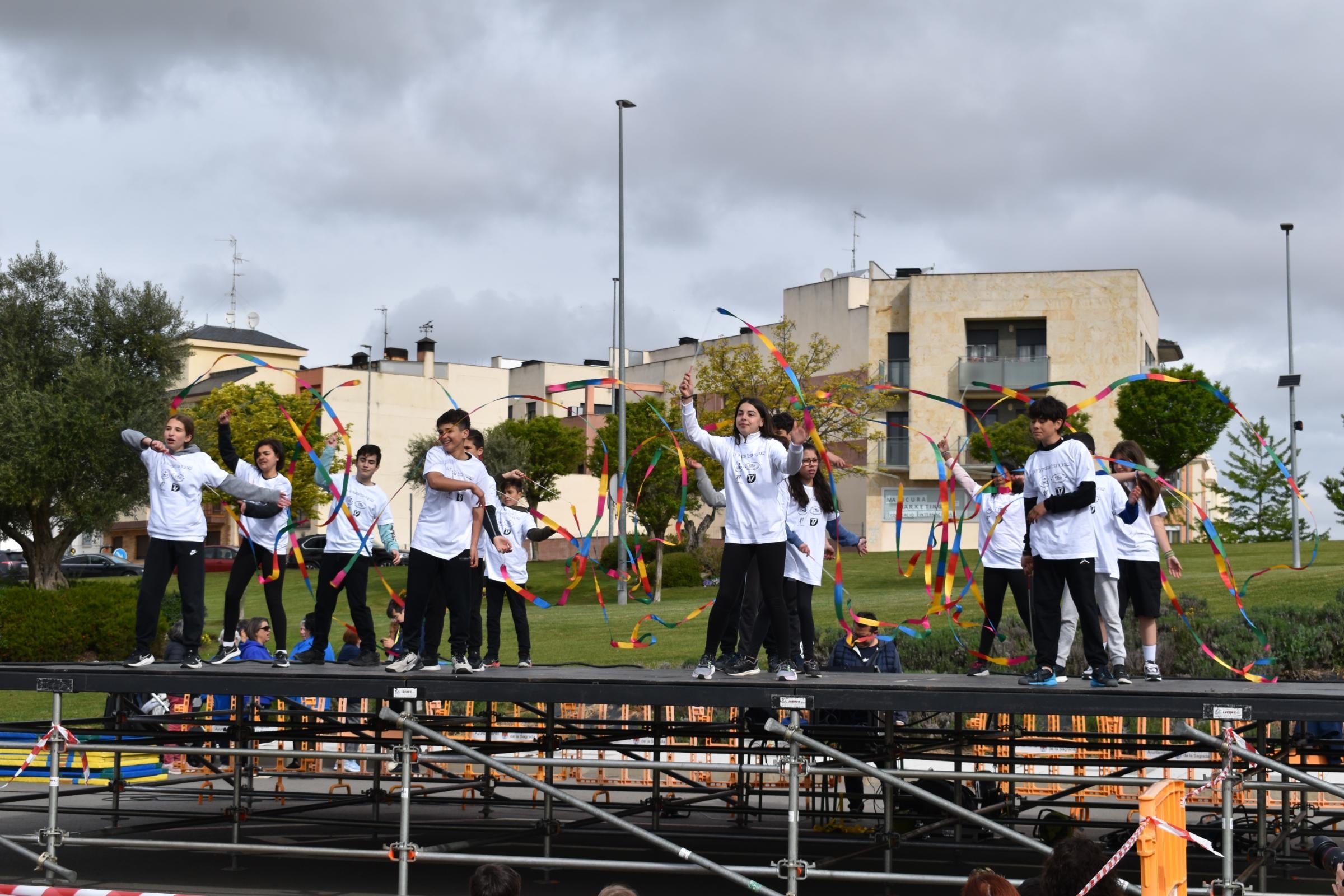 Así han bailado los escolares de Carbajosa al ritmo de Don Omar, Pitbull, Daddy Yankee o &#039;La Pantera Rosa&#039;