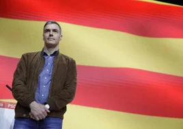 El secretario general del PSOE y presidente del Gobierno, Pedro Sánchez, durante el acto de clausura del 15º Congreso del PSC