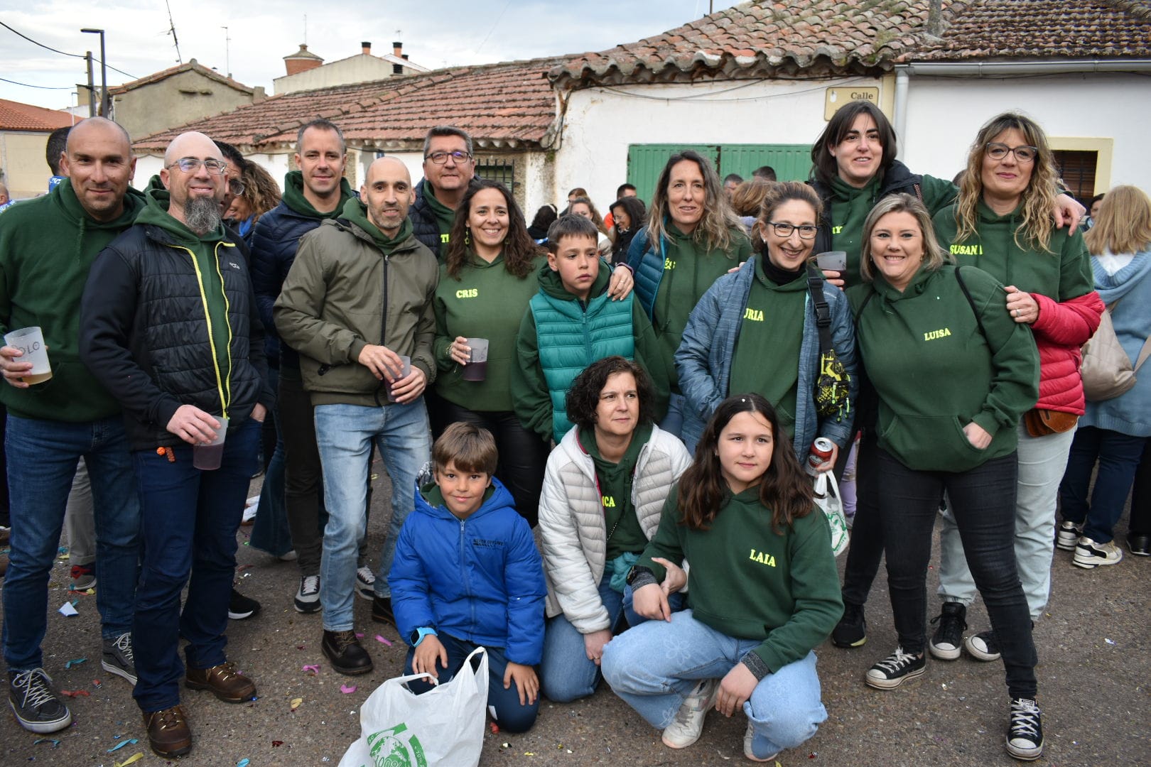 Así han sido el pregón, el chupinazo y la cita de las peñas en las fiestas de Doñinos