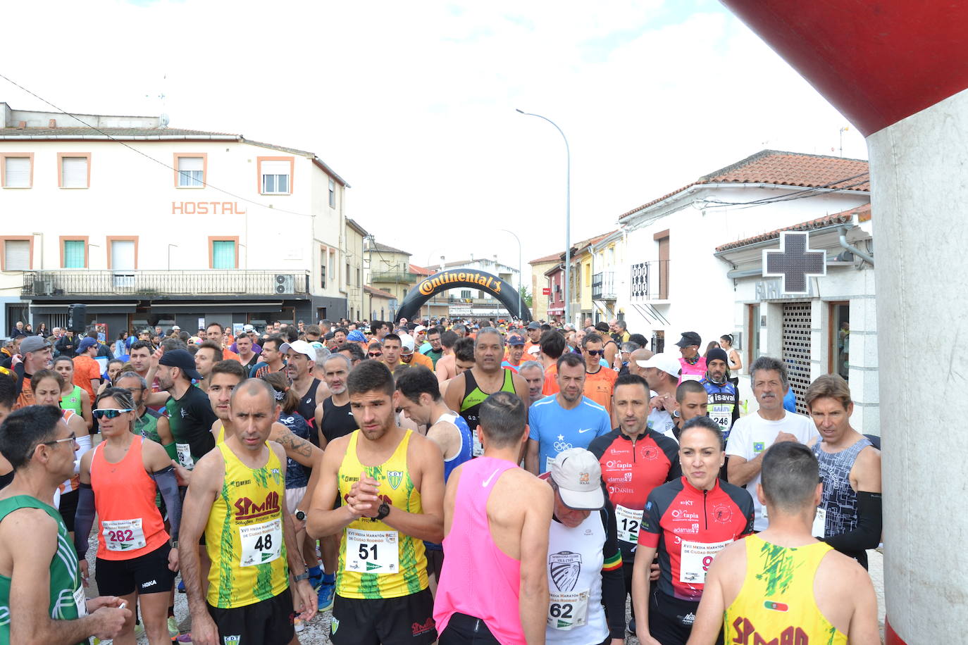 Silva y Santamaría imponen su ley en la Media Maratón de Ciudad Rodrigo