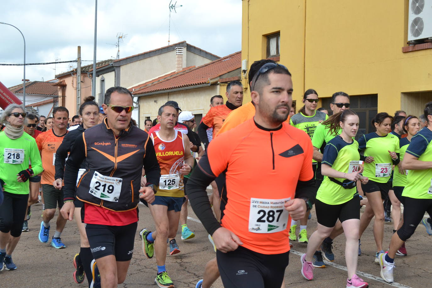 Silva y Santamaría imponen su ley en la Media Maratón de Ciudad Rodrigo