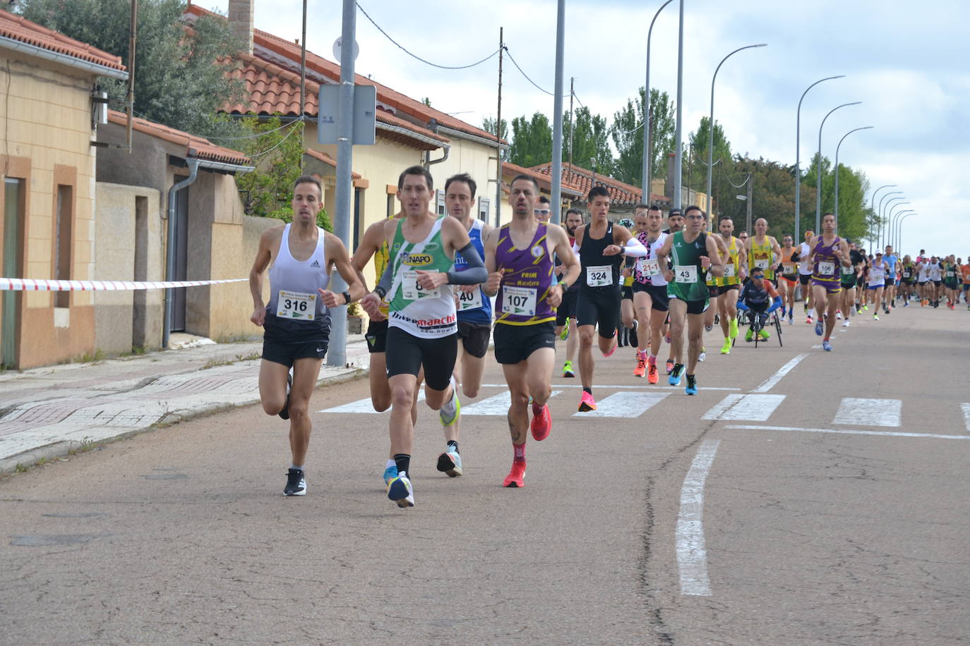 Silva y Santamaría imponen su ley en la Media Maratón de Ciudad Rodrigo